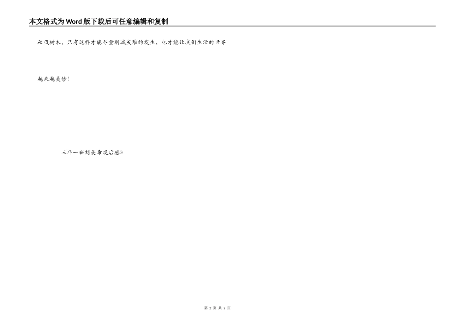 《灾难》观后感_第2页