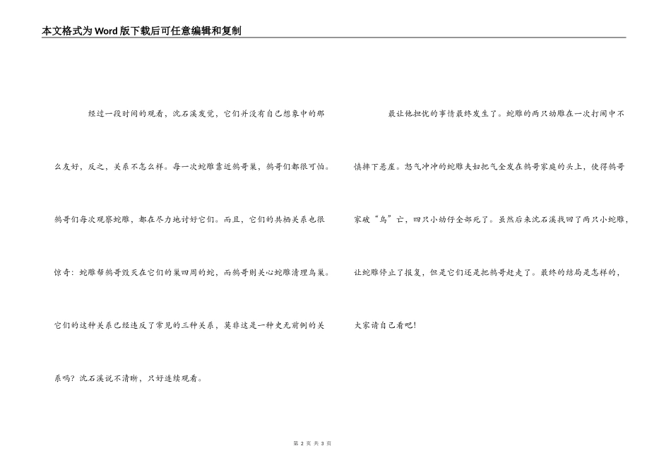 《鸟奴》读后感_第2页