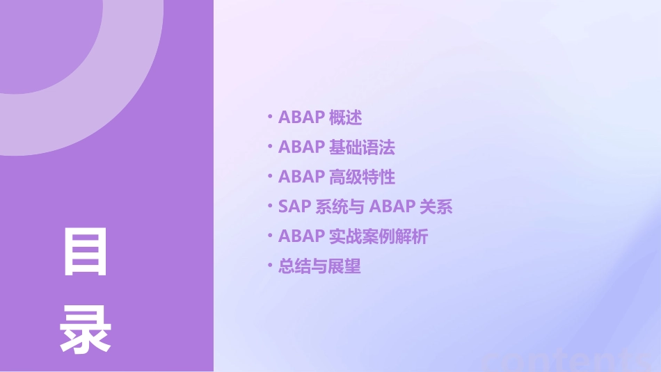 SAP ABAP教程之01什么是ABAP_第2页