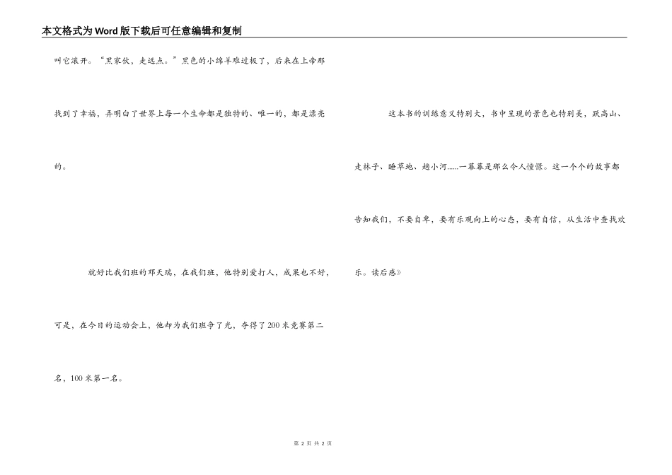 《火鞋与风鞋》读后感_第2页