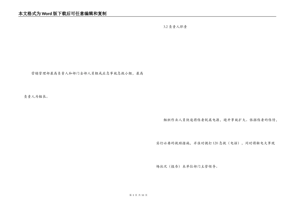 触电现场处置方案_第3页