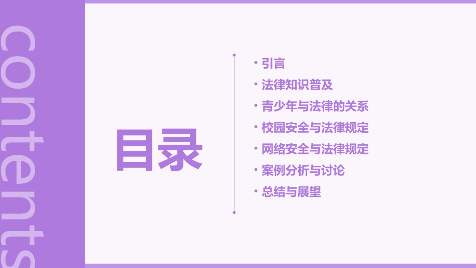 法律与我们同行主题班会教案_第2页