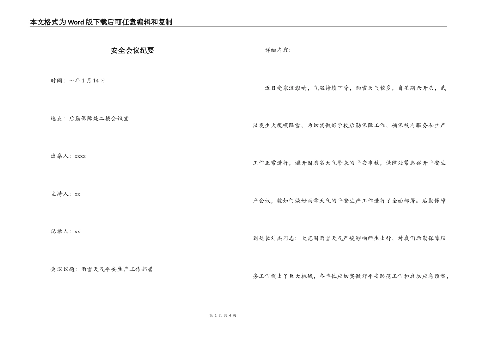 安全会议纪要_第1页