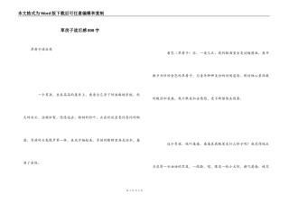 草房子读后感800字