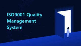ISO9001 Quality Management System