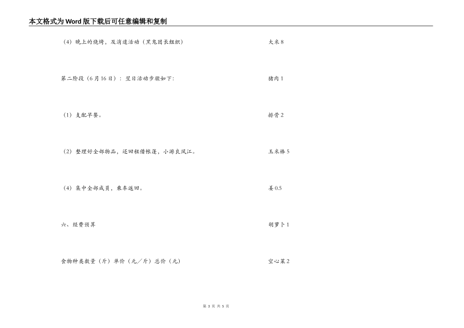 大学生端午节露营活动策划书_第3页