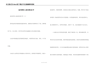 追风筝的人读后感800字_1
