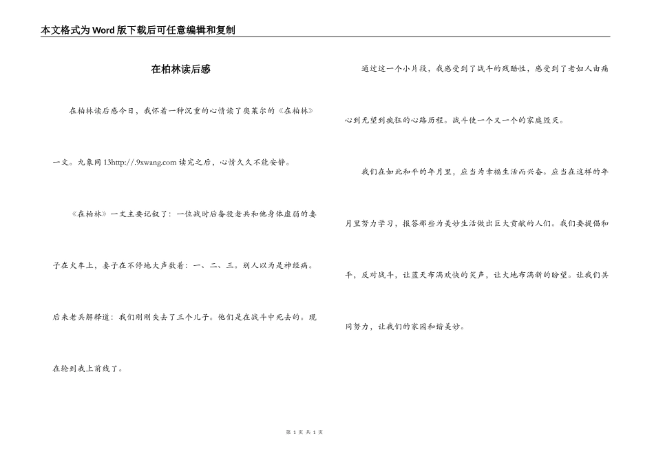 在柏林读后感_第1页