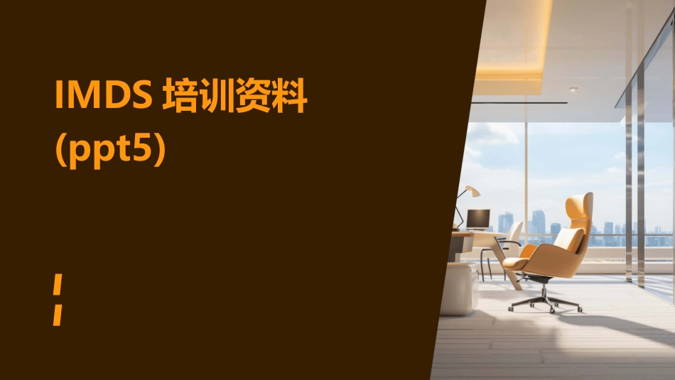 IMDS培训资料(ppt5)_第1页