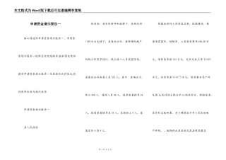 申请资金请示报告一