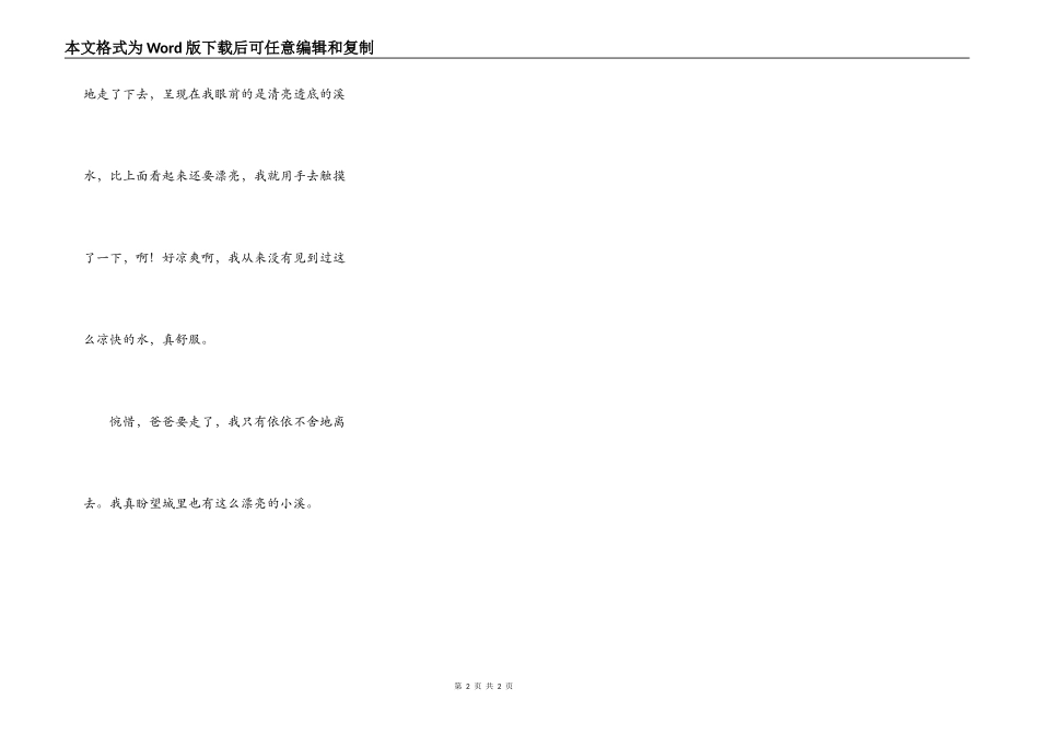 齐跃桥的小溪_第2页
