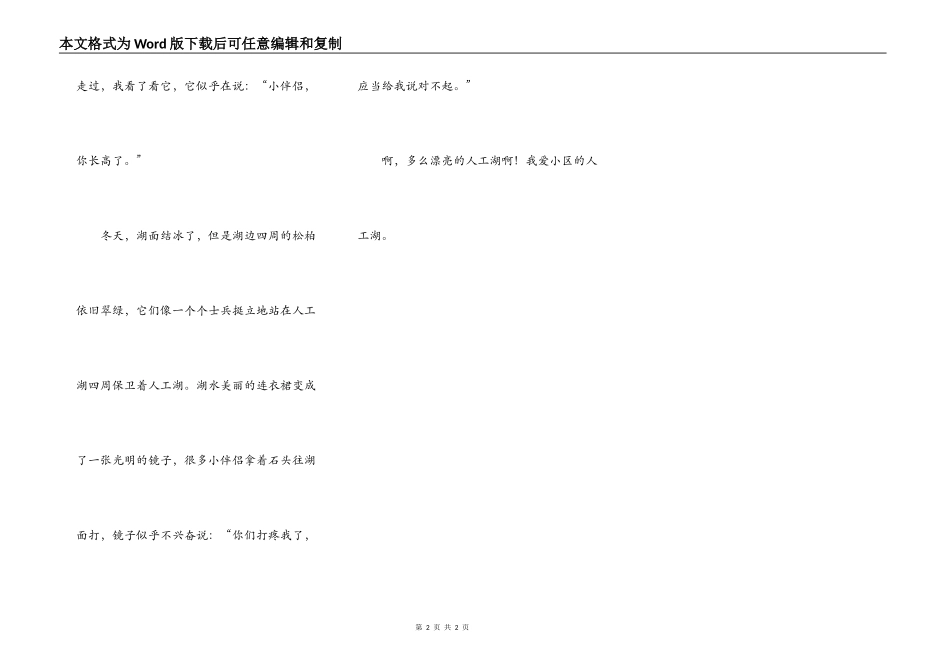 美丽的人工湖_第2页