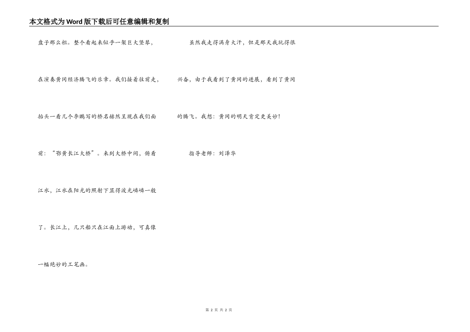 游鄂黄长江大桥_第2页