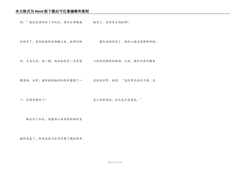 难忘的建队日_第2页