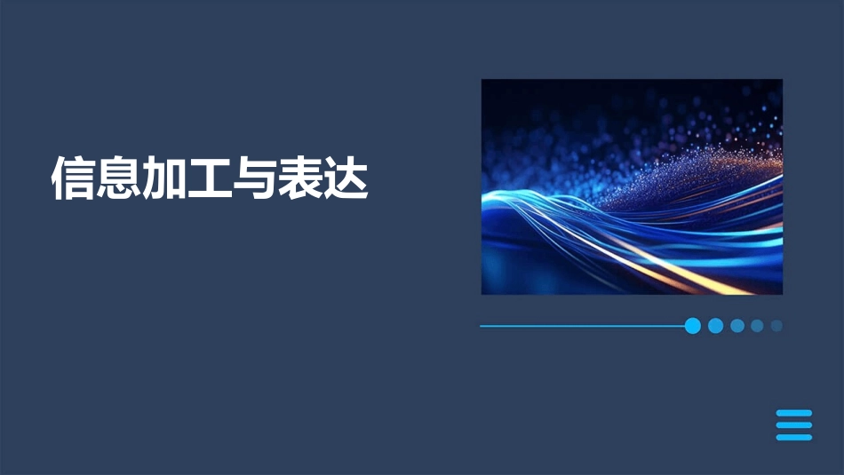 信息加工与表达_第1页