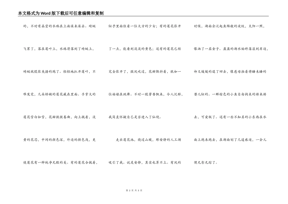 生命蓬勃的夏天_第2页