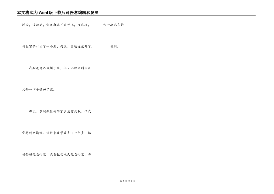 小屋窗子上的玻璃窗碎痕_第2页