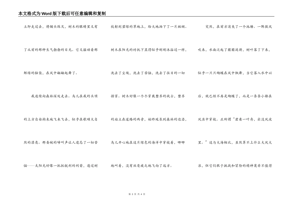 我和森林有个约会_第3页