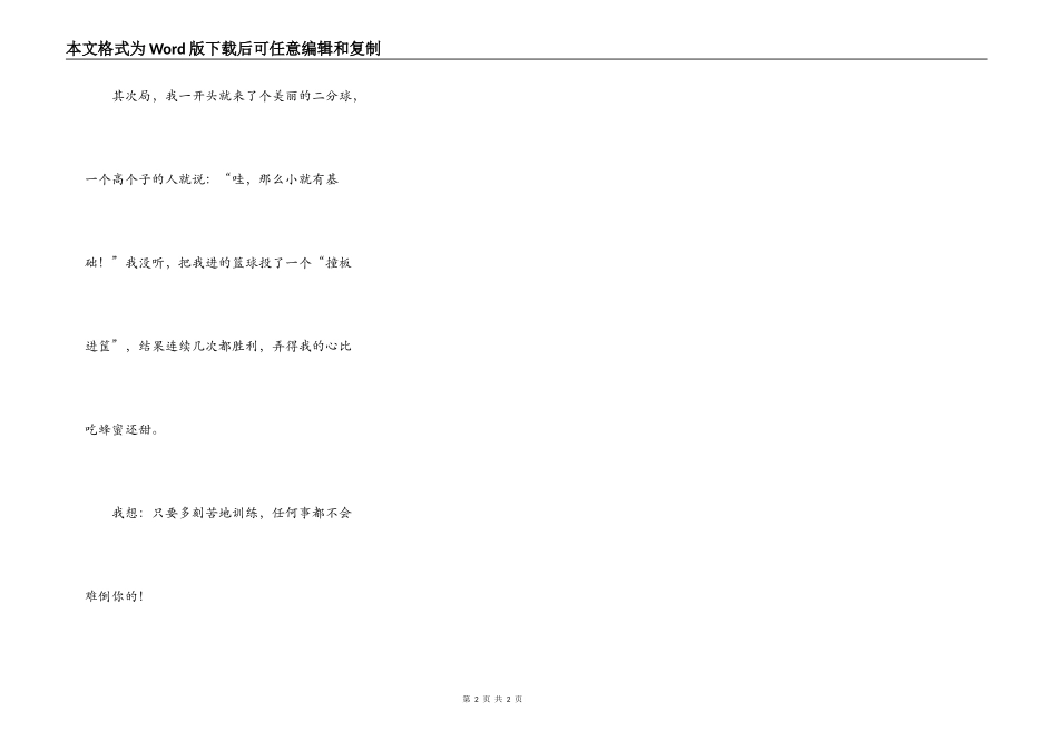 有趣的打蓝球_第2页