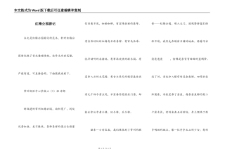 红梅公园游记