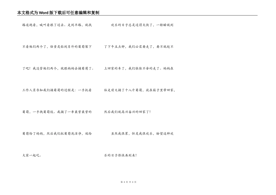 国庆节作文：水川游记_第3页