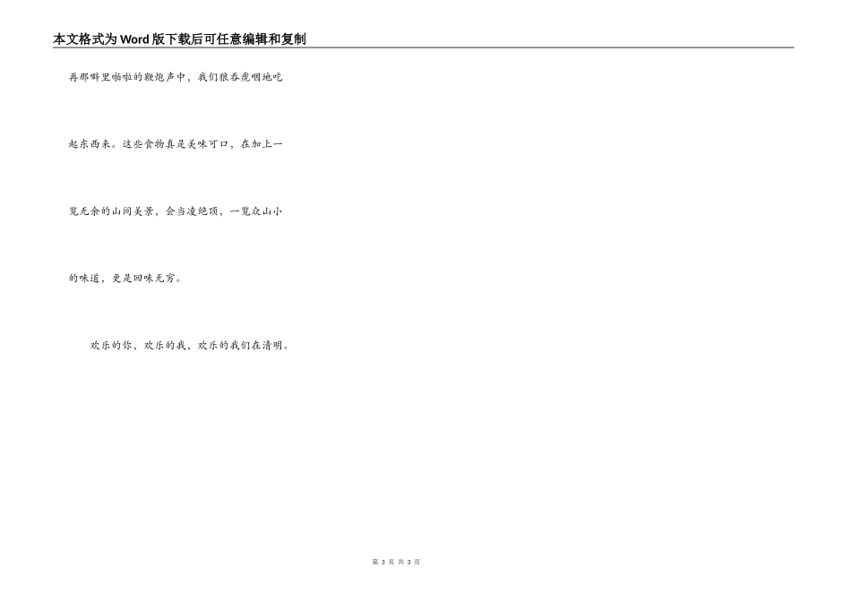 清明=踏青+快乐_第3页