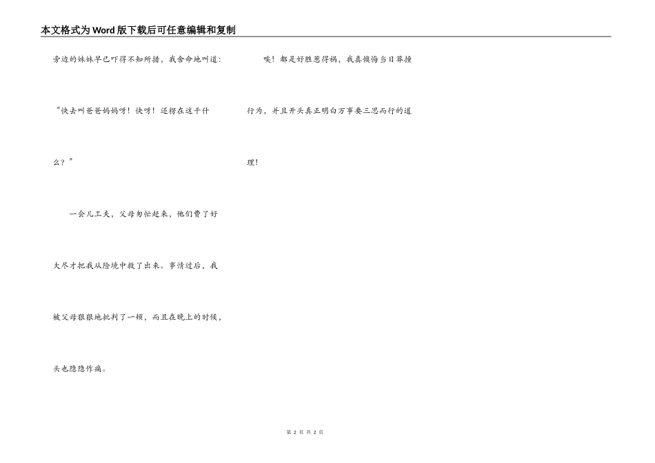 都是好胜惹的祸_第2页