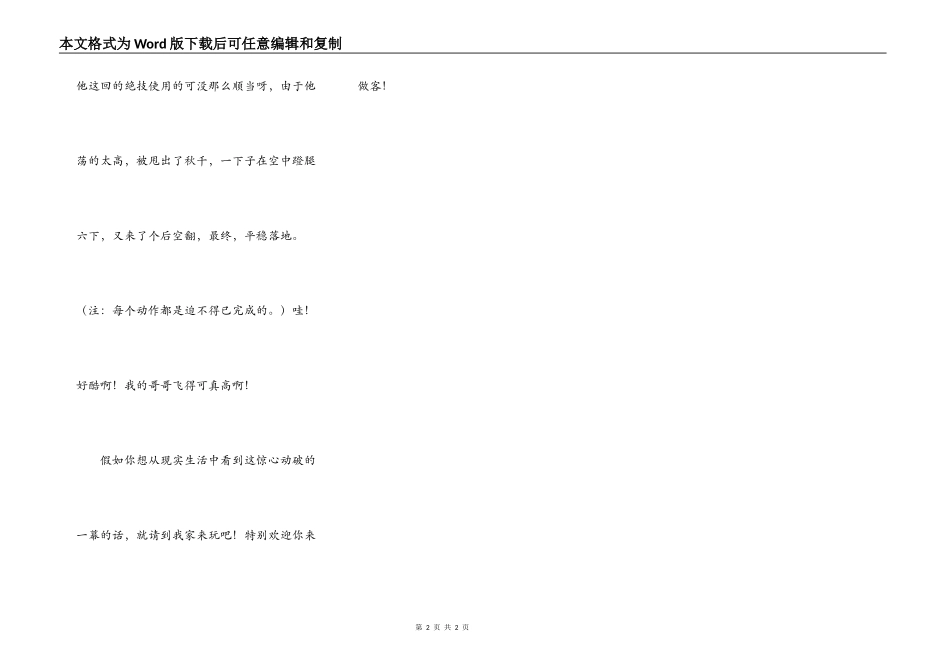 我的龙龙哥哥飞起来了_第2页