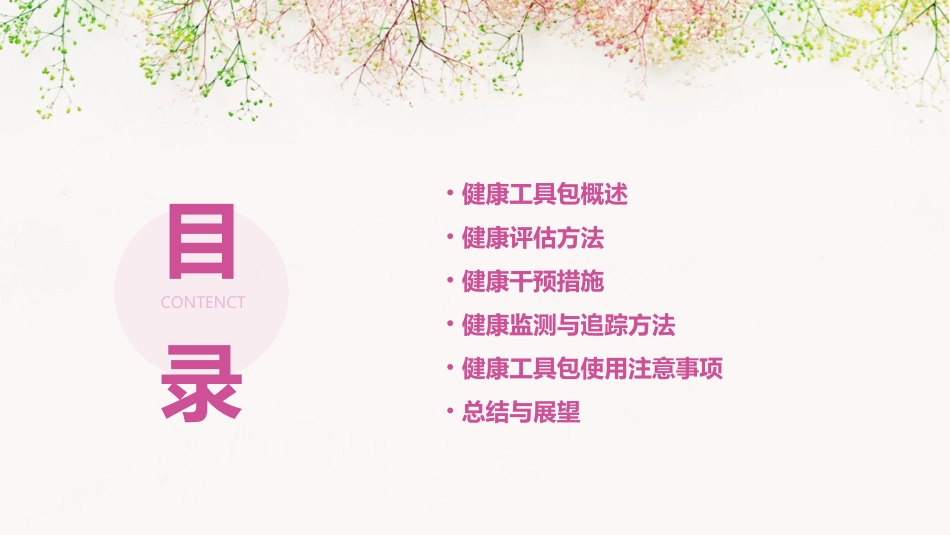 健康工具包常用方法ppt课件_第2页
