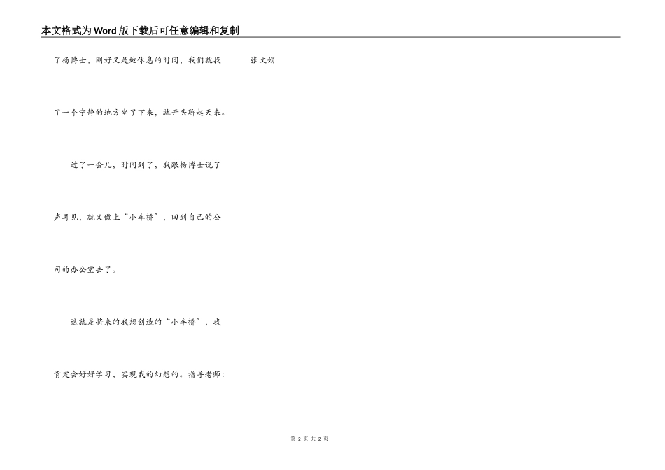 未来的小车桥_第2页