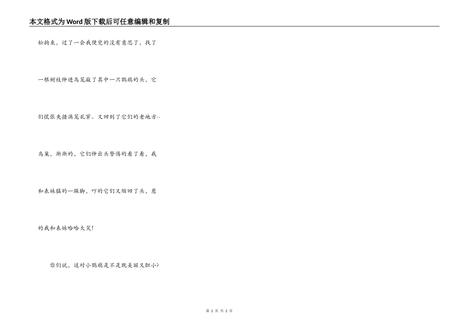 那对漂亮又胆小的鹦鹉_第2页