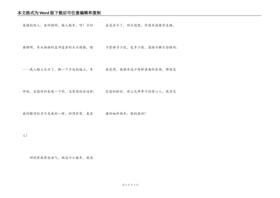 第一次骑车上公路_第3页