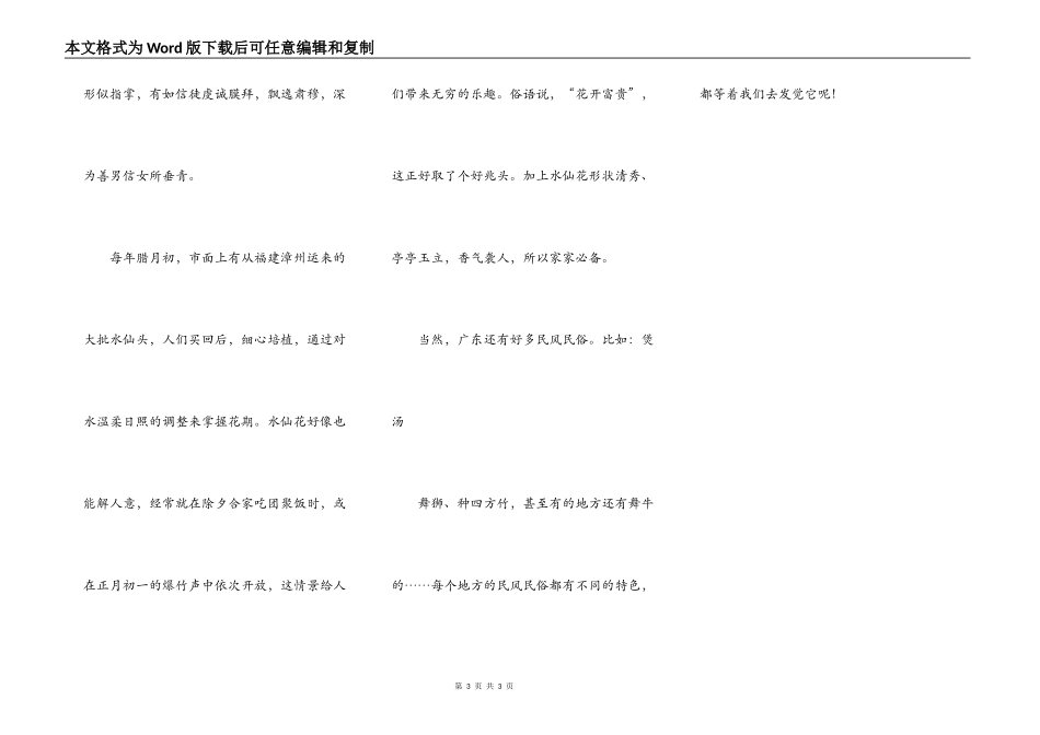 广东民风民俗大观园_第3页