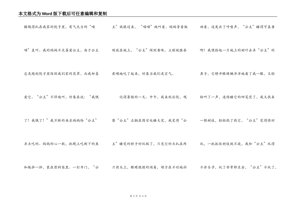 不速之客、邻家小猫_第3页