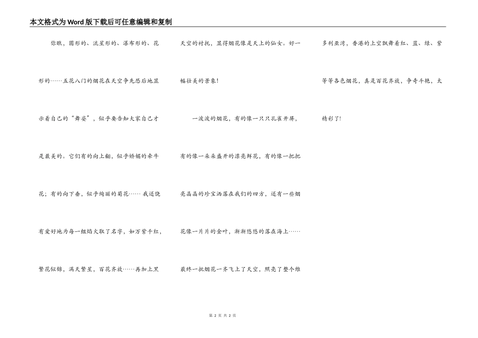 观看烟花表演_第2页