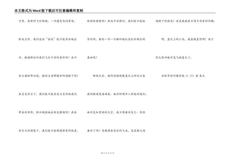 仰望六年级的天空_第2页