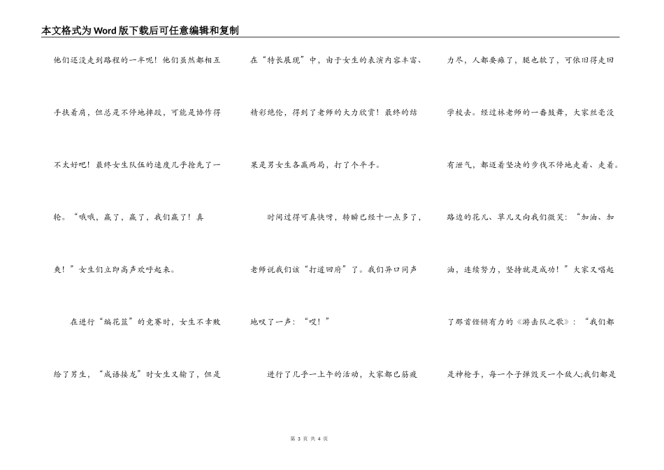 有趣的远足活动_第3页