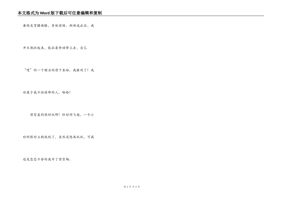 水上公园滑雪_第2页