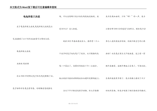 龟兔终极大决战