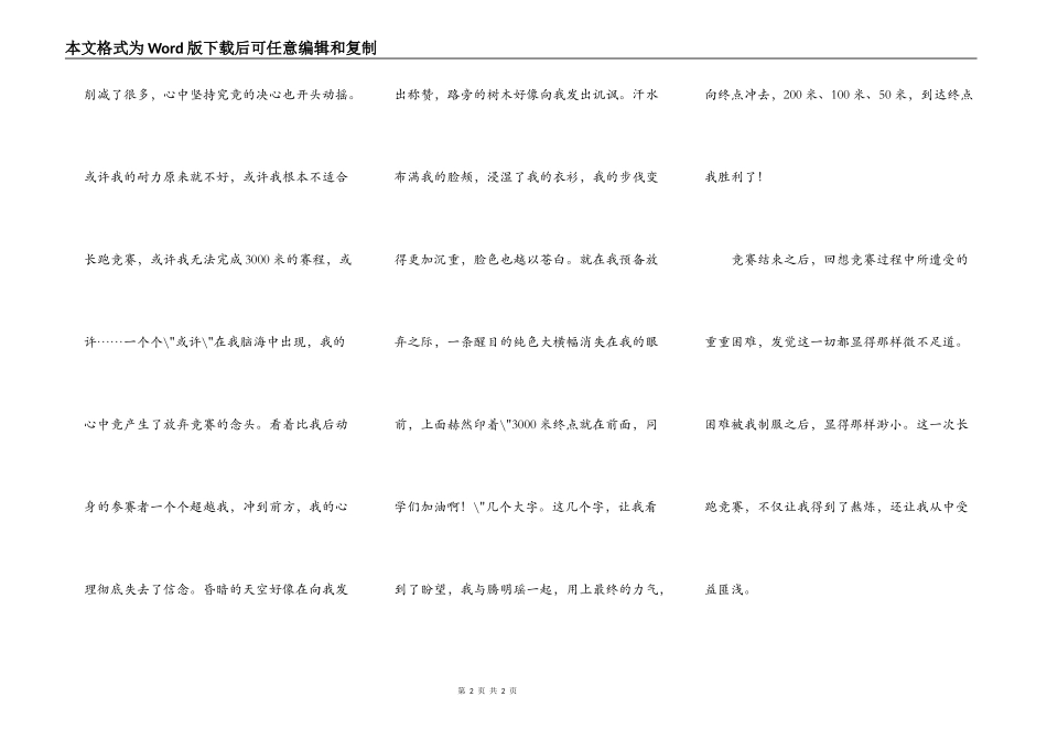 记一次长跑比赛_第2页