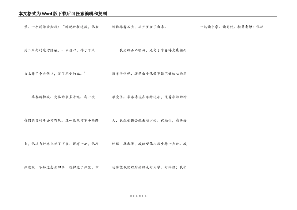 调皮的小伙伴_第2页