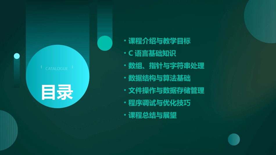 《C语言程序设计》课程教学大纲_第2页