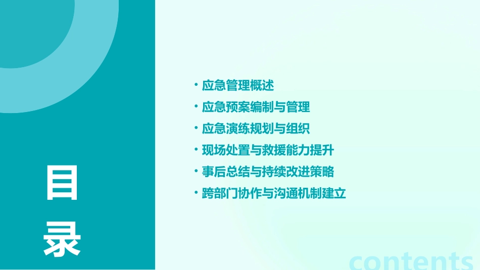 安全生产管理人员培训应急预案与应急演练_第2页
