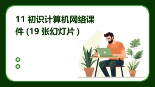 11初识计算机网络课件(19张幻灯片)
