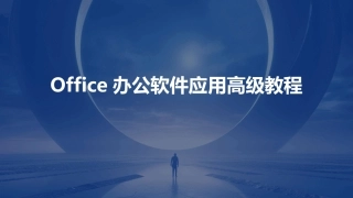 Office办公软件应用高级教程
