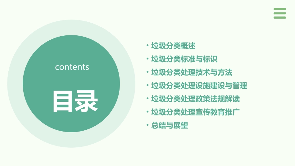 垃圾分类处理PPT模板_第2页