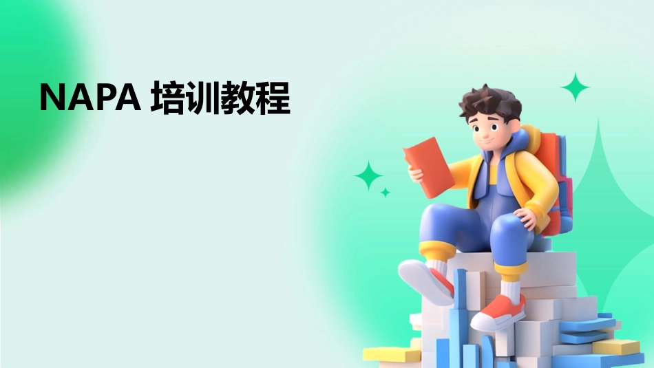 NAPA培训教程_第1页