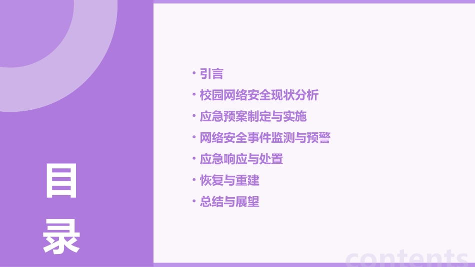 2024精选学校校园网络安全应急预案_第2页