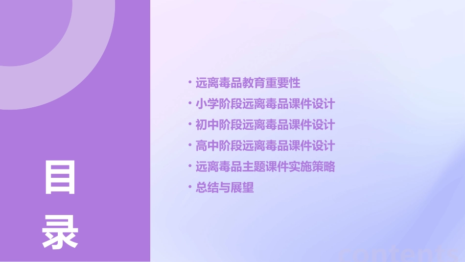 3套远离毒品主题课件匹配小初高不同阶段_第2页