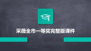 采薇全市一等奖完整版课件